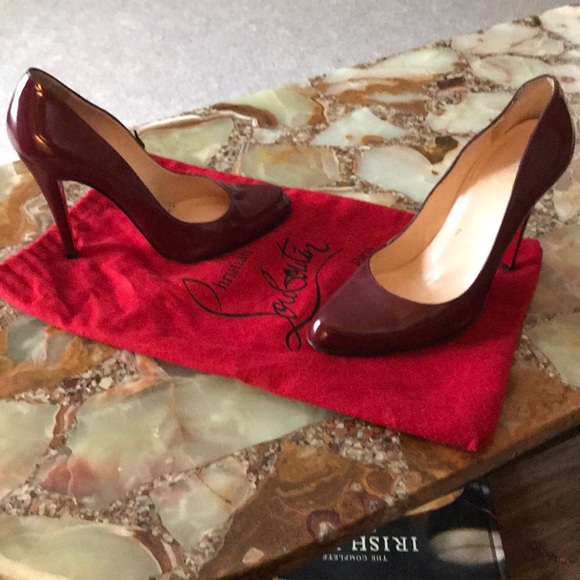 oxblood pumps